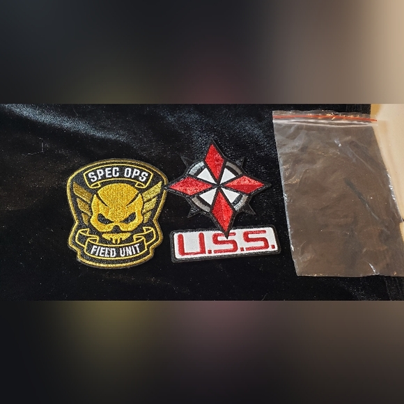 Resident EVIL Umbrella Corp Biohazard Patches U.S.S & SPEC OPS FIELD UNIT - Picture 3 of 9